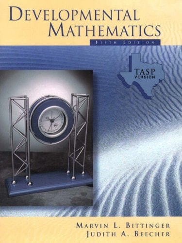 Developmental Mathematics: Texas TASP Version