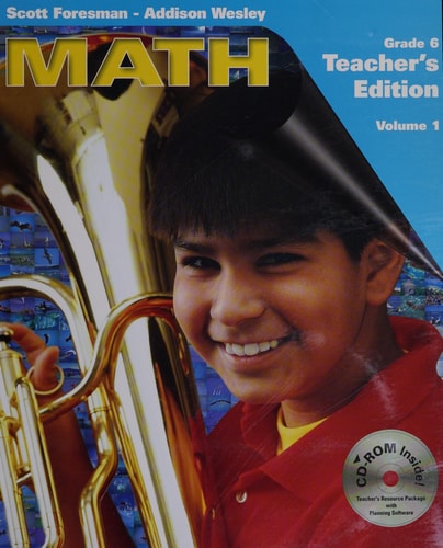 Math Grade K Teacher's Edition: Volume 1, Chapters 1-6