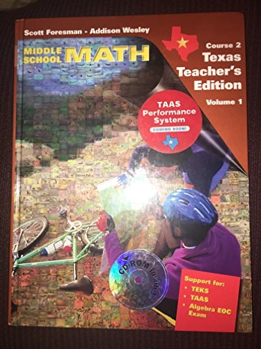 Middle School Math: Course 1 Texas Teacher's Edition Volume 2