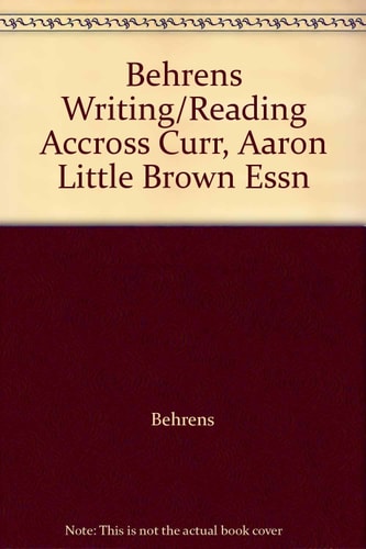 Writing and Reading Across the Curriculum