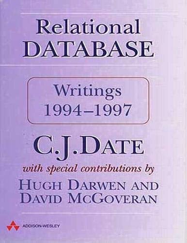 Relational Database Writings: 1994-1997