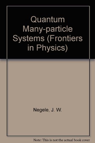 Quantum Many-Particle Systems