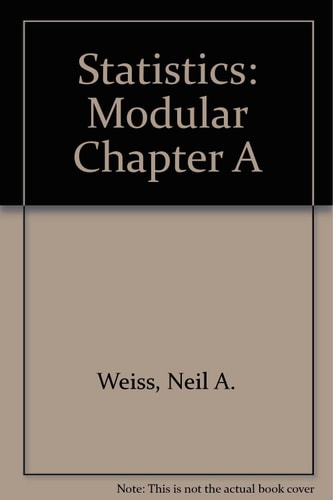 Statistics: Modular Chapter A