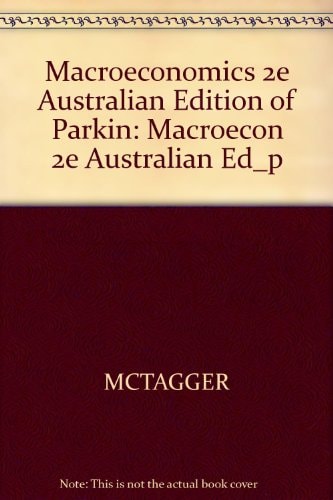 Macroeconomics: Australian Edition