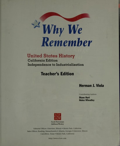 Why We Remember United States History: American Revolution to 1914