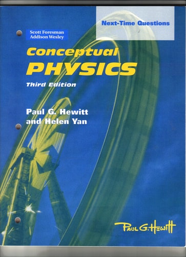 Conceptual Physics: Next Time Questions