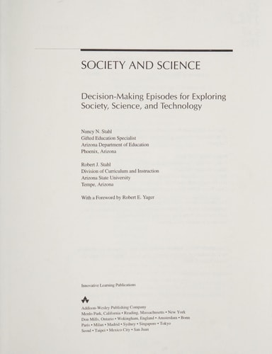 Science and Society