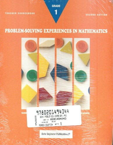 Problem-Solving Experiences in Mathematics: Grade 1 Teacher Sourcebook and Blackline Master Booklet