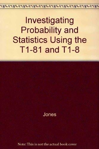 Investigating Probability and Statistics Using the TI-81 and TI-82