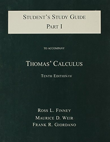 Student Study Guide, Part 1