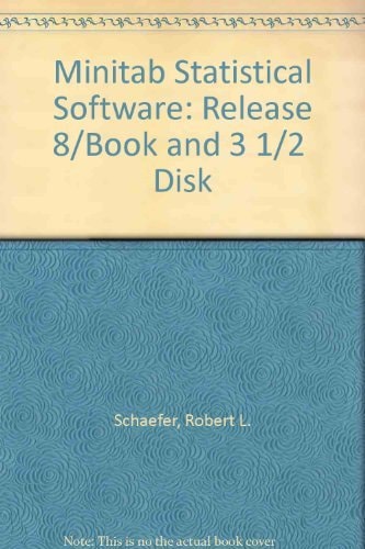 Minitab Statistical Software: Release 8