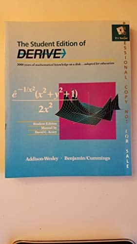 The Student Edition of Derive