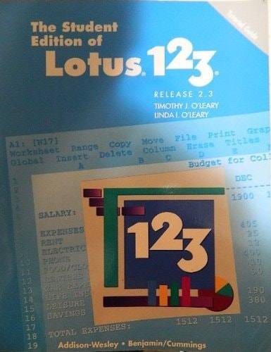 Tutorial Guide to Lotus 1-2-3, Release 2.3
