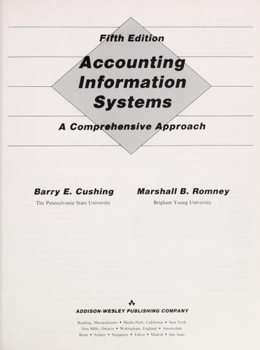 Accounting Information Systems