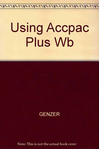 Using Accpac Plus