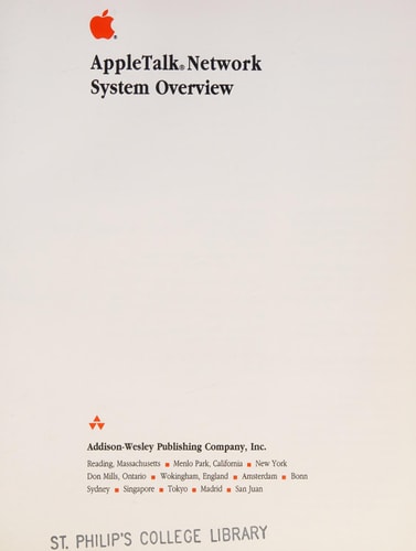 AppleTalk Network System Overview