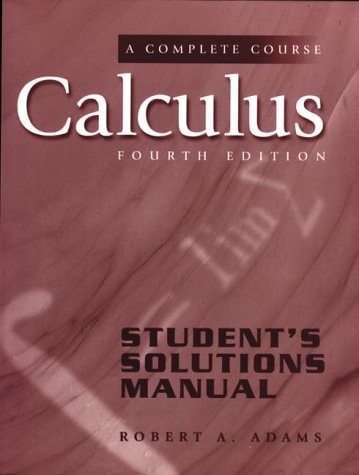 Calculus: A Complete Course