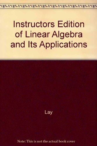 Linear Algebra and Its Applications