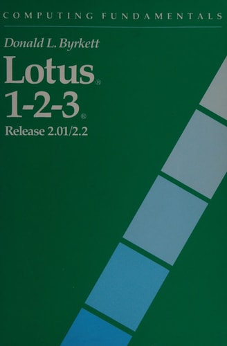 Computing Fundamentals: Lotus 1-2-3