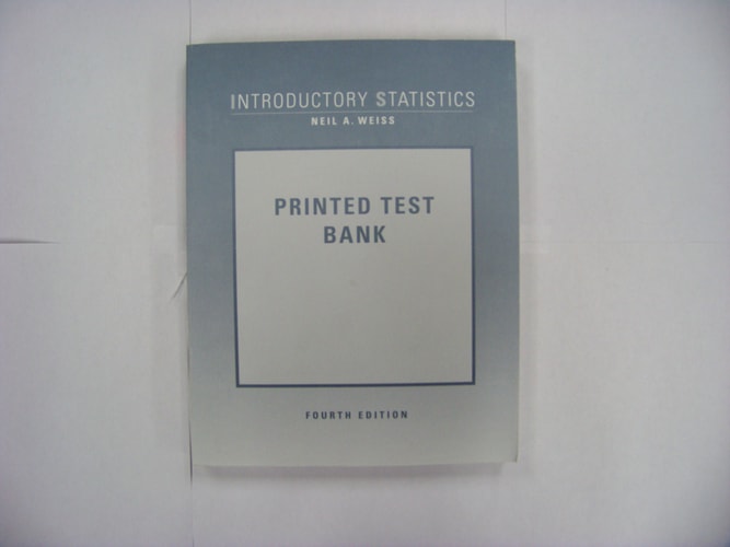 Testbank to Introductory Statistics