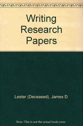 Writing Research Papers