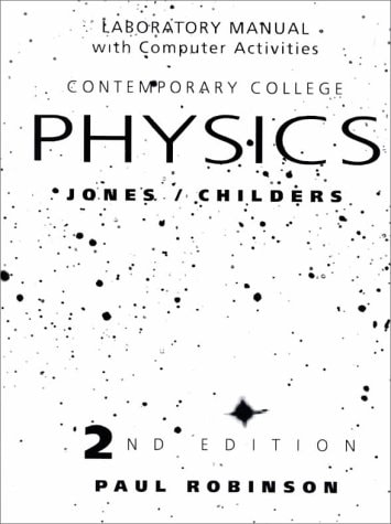 Contemporary College Physics Laboratory Manual with Computer Activities