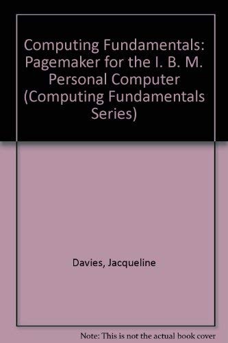 Pagemaker for the IBM PC