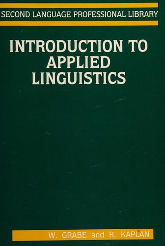 Introduction to Applied Linguistics