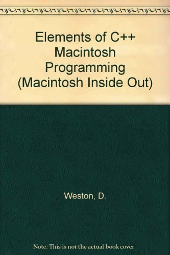 Elements of C++ Macintosh Programming