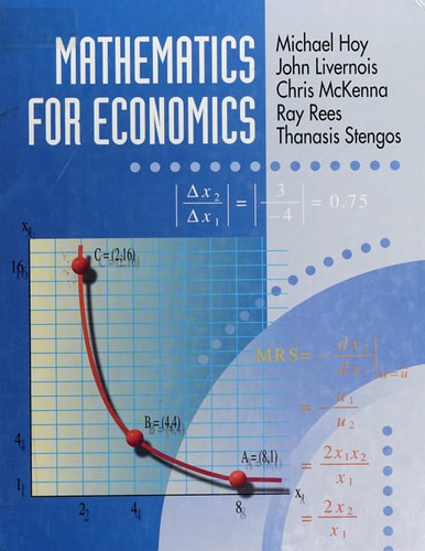 Mathematics for Economics