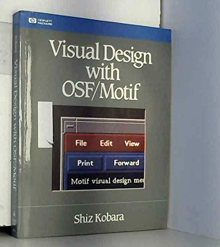 Visual Design With OSF/Motif