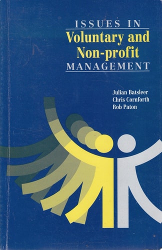 Issues in Voluntary and Non-Profit Management: A Reader