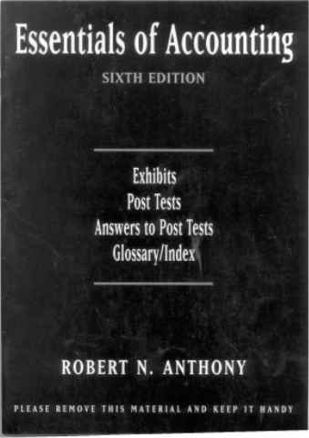 Essentials of Accounting
