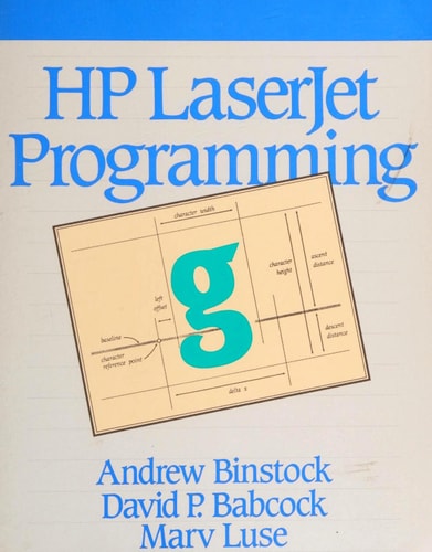 HP LaserJet Programming