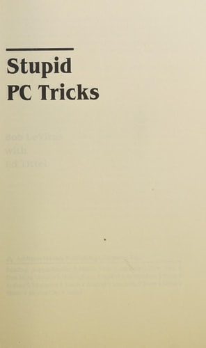 Stupid PC Tricks