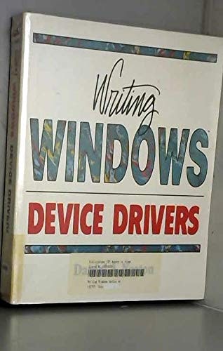 Writing Windows Device Drivers