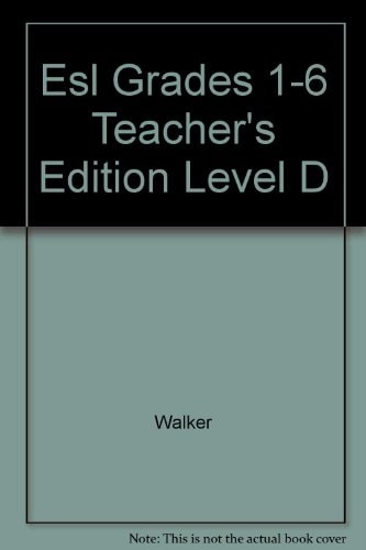 ESL Grades 1-6 Teacher's Edition: Level D