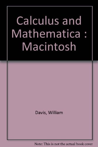 Calculus and Mathematica: Macintosh