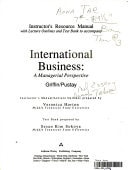 Instructor's Manual with Test Bank: International Studies