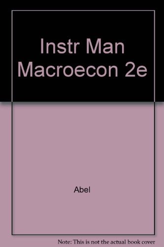 Instructor Manual for Macroeconomics