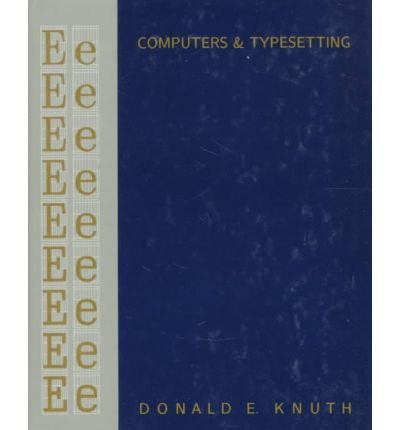 Computer Modern Typefaces