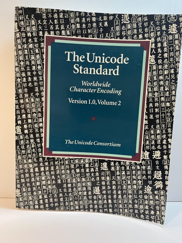 The Unicode Standard: Worldwide Character Encoding, Version 1.0