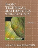 Basic Technical Mathematics With Calculus: Metric