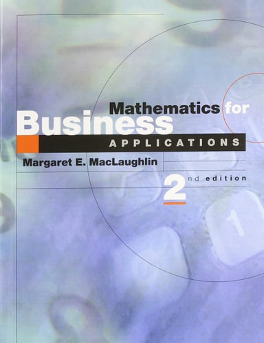 Mathematics for Business Applications