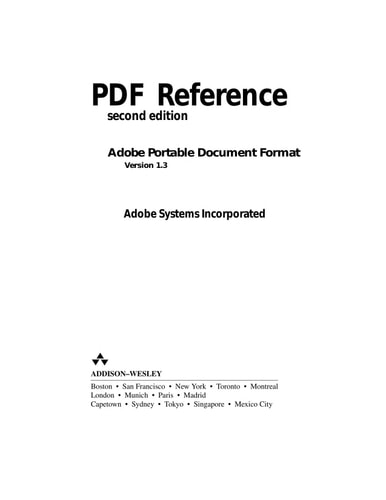 PDF Reference
