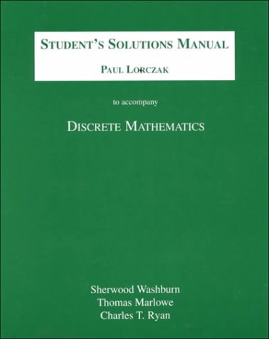 Student Solutions Manual for Discrete Mathematics