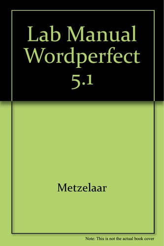Lab Manual WordPerfect 5.1