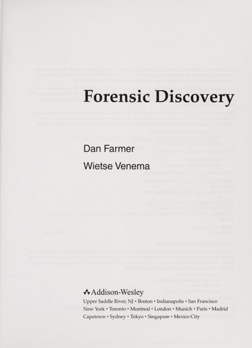 Forensic Discovery
