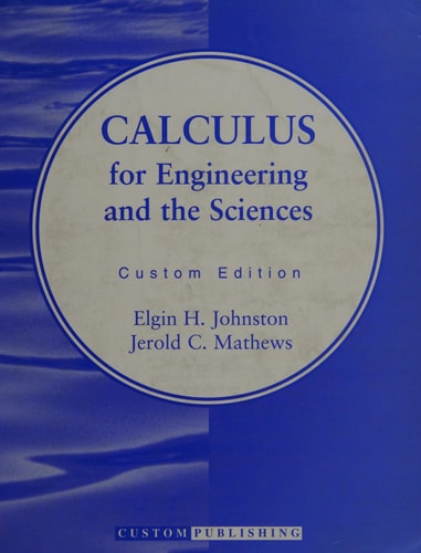 Calculus for Engineering and the Sciences