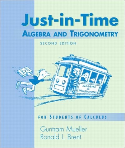 Just-in-Time Algebra and Trigonometry for Students of Calculus